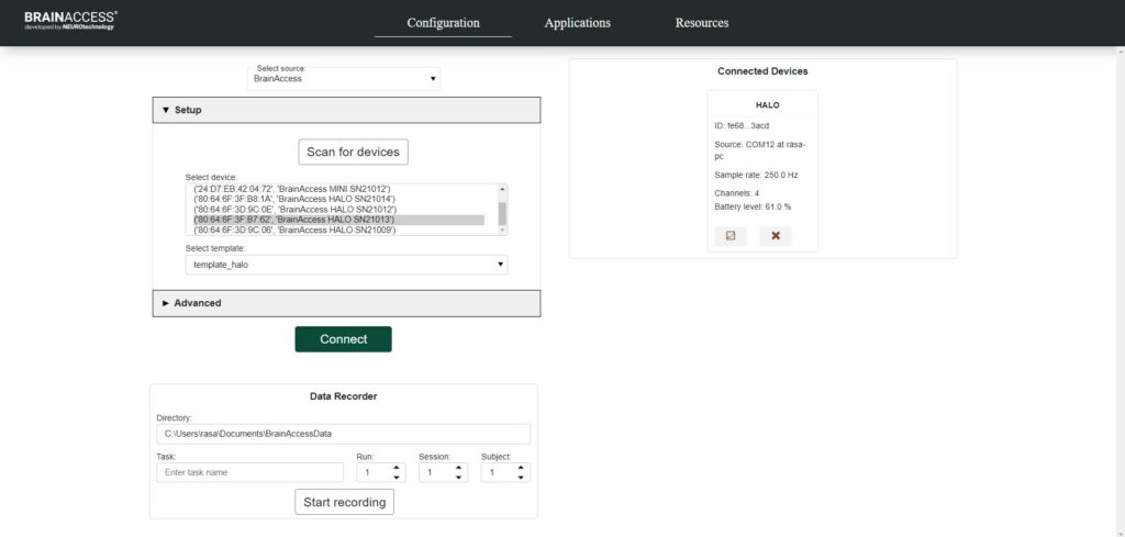 Starting up with BrainAccess Board - BrainAccess Starting up with BrainAccess Board - BrainAccess