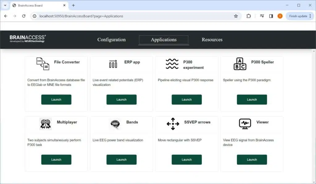 Starting up with BrainAccess Board - BrainAccess