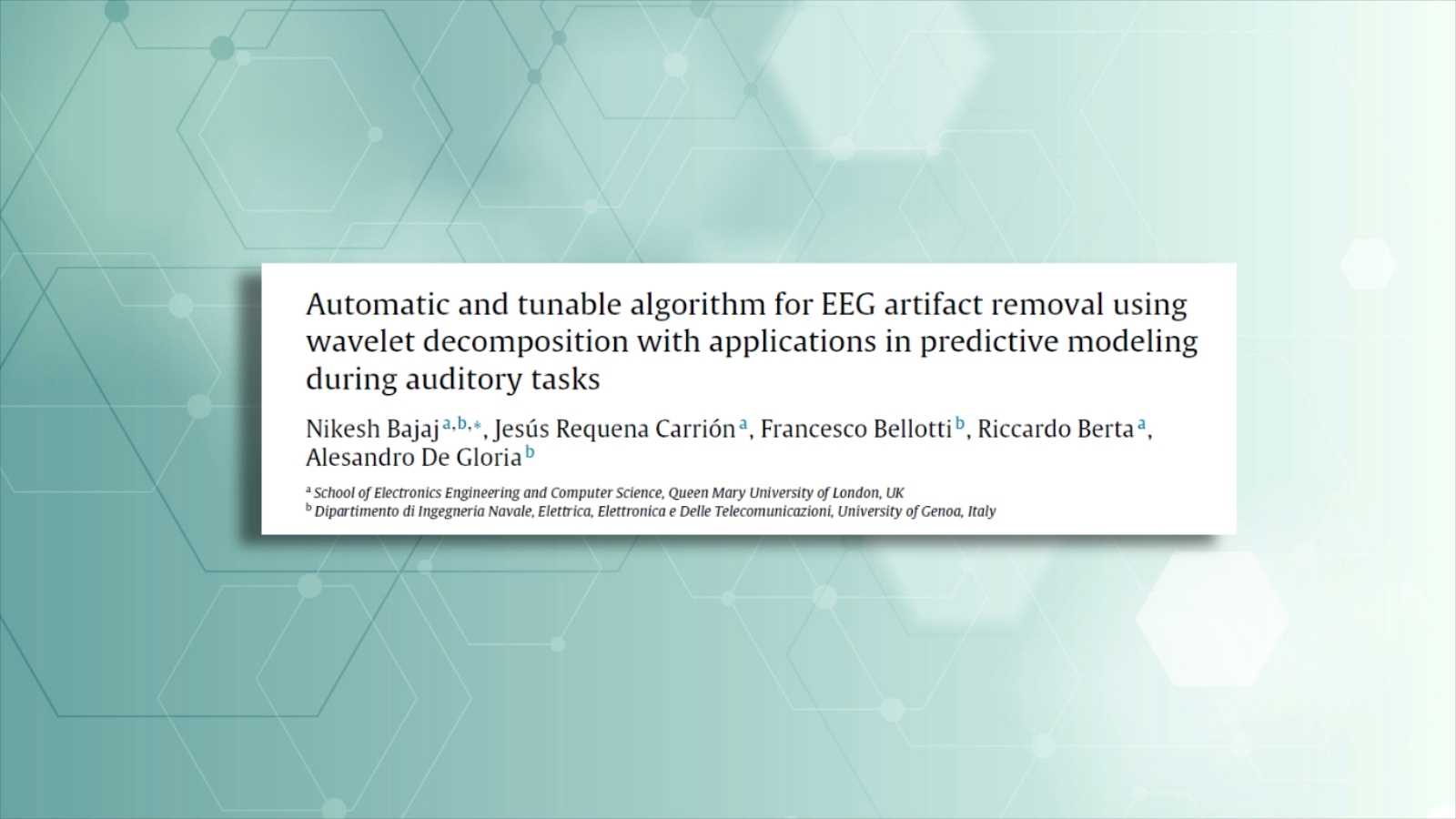 Cleaner Brain Signals with ATAR: a tunable wavelet algorithm - BrainAccess Cleaner Brain Signals with ATAR: a tunable wavelet algorithm - BrainAccess