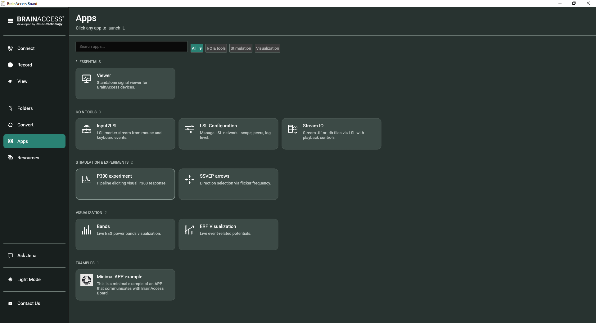 Starting up with BrainAccess Board - BrainAccess Apps