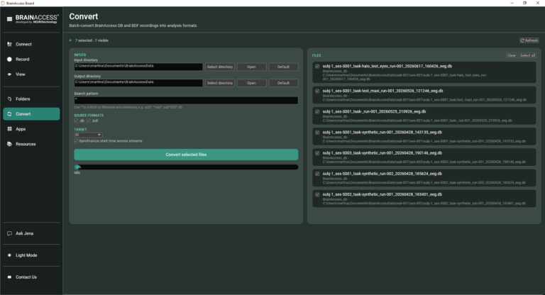 BrainAccess Board Gets a Major Update: New Interface, Updated Functionalities, and AI Support - BrainAccess Convert